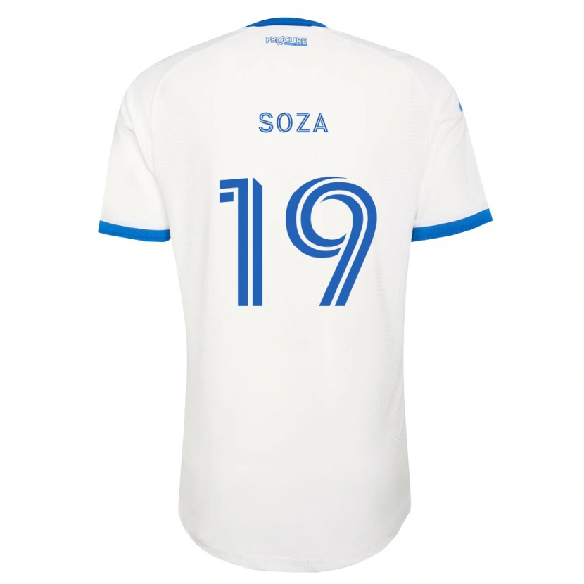 Danxen Niño Camiseta Joel Soza #19 Azul Cielo Blanco 2ª Equipación 2026/27 La Camisa México