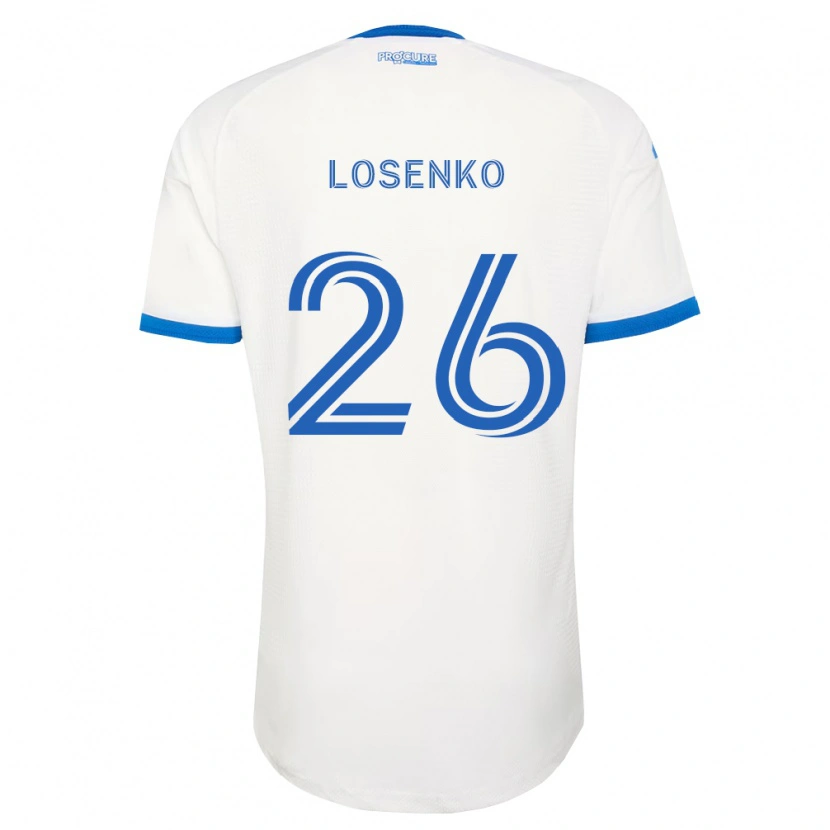 Danxen Niño Camiseta Ivan Losenko #26 Azul Cielo Blanco 2ª Equipación 2026/27 La Camisa México