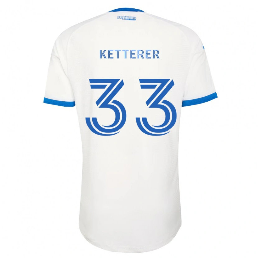 Danxen Niño Camiseta Logan Ketterer #33 Azul Cielo Blanco 2ª Equipación 2026/27 La Camisa México