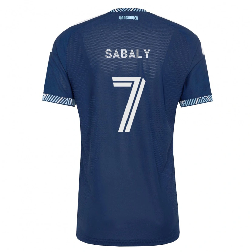 Danxen Niño Camiseta Cheikh Sabaly #7 Azul Profundo Blanco 2ª Equipación 2026/27 La Camisa México