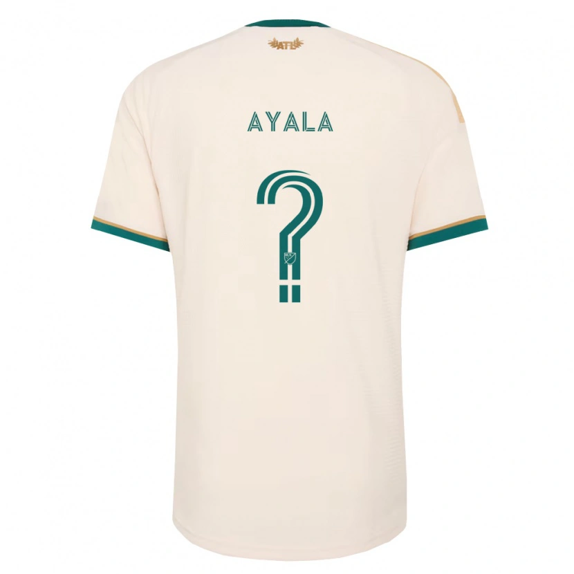 Danxen Niño Camiseta Josué Ayala #0 Verde Champán 2ª Equipación 2026/27 La Camisa México
