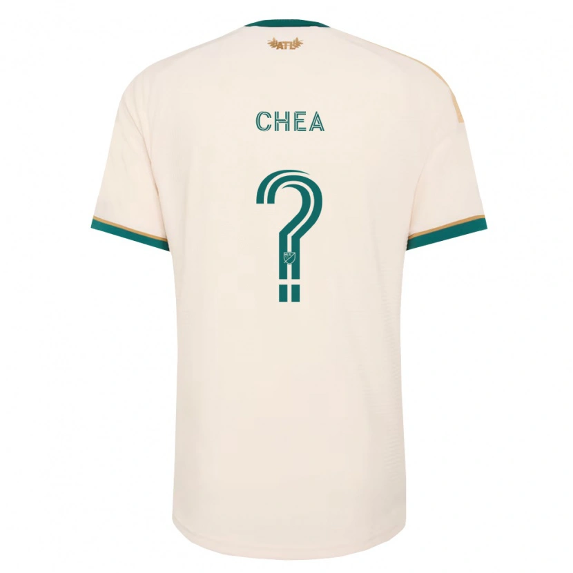 Danxen Niño Camiseta Williver Chea #0 Verde Champán 2ª Equipación 2026/27 La Camisa México