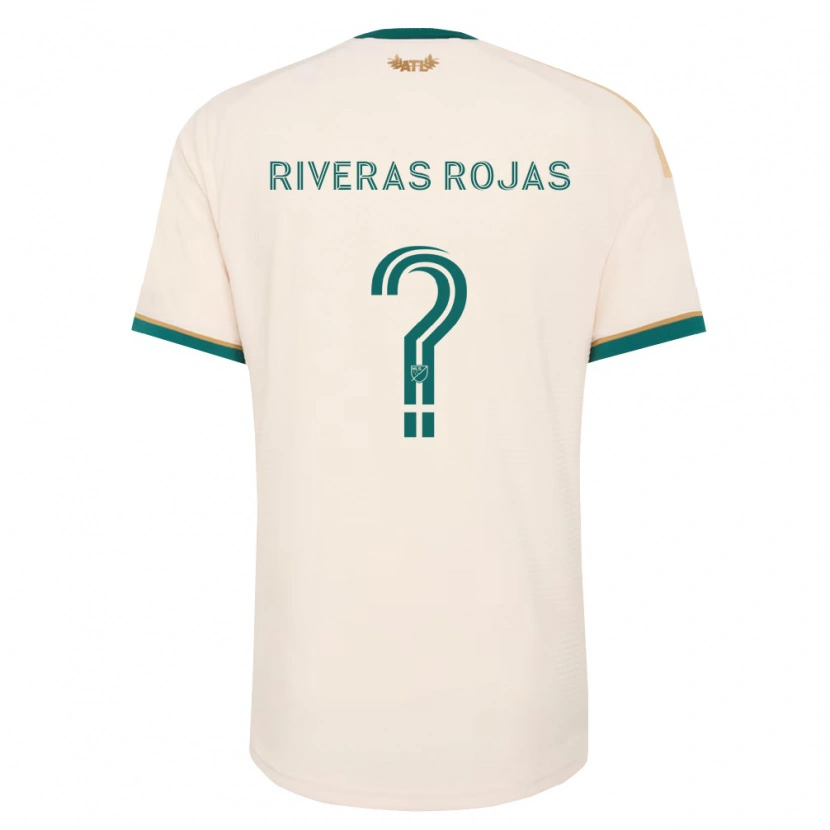 Danxen Niño Camiseta Gonzalo Riveras Rojas #0 Verde Champán 2ª Equipación 2026/27 La Camisa México