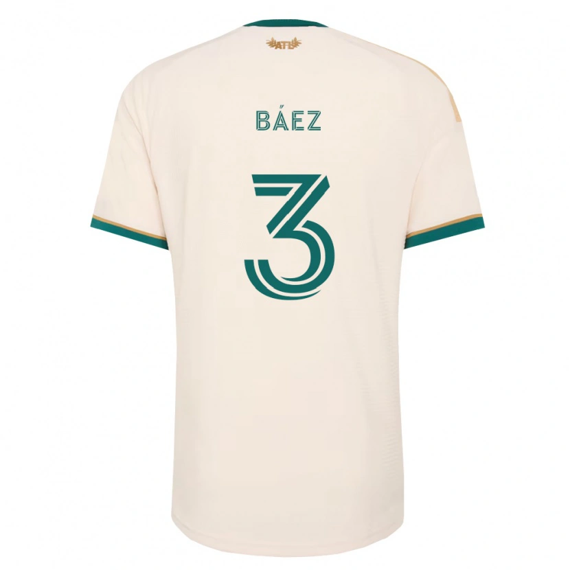 Danxen Niño Camiseta Elías Báez #3 Verde Champán 2ª Equipación 2026/27 La Camisa México