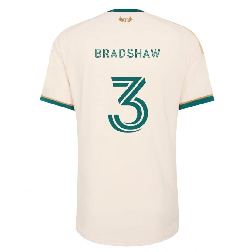 Danxen Niño Camiseta Jalani Bradshaw #3 Verde Champán 2ª Equipación 2026/27 La Camisa México