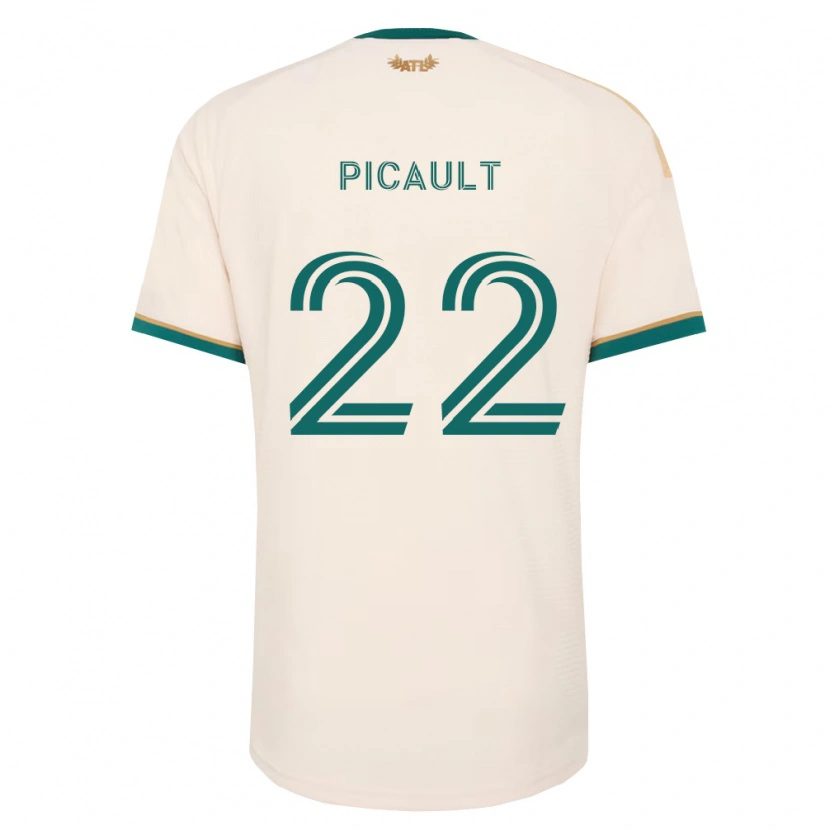 Danxen Niño Camiseta Fafà Picault #22 Verde Champán 2ª Equipación 2026/27 La Camisa México