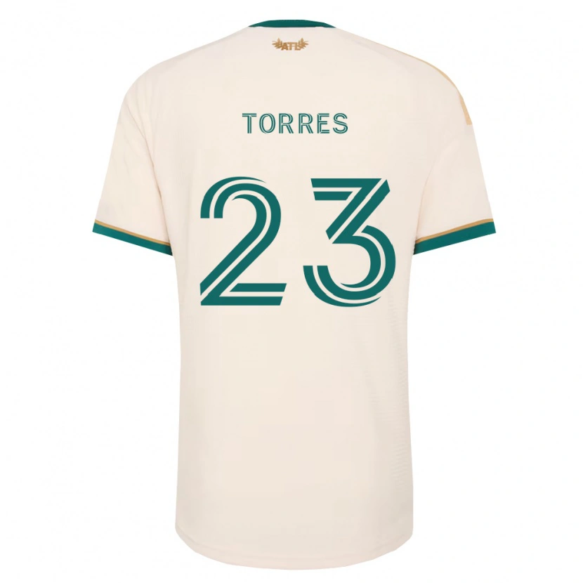 Danxen Niño Camiseta Adyn Torres #23 Verde Champán 2ª Equipación 2026/27 La Camisa México