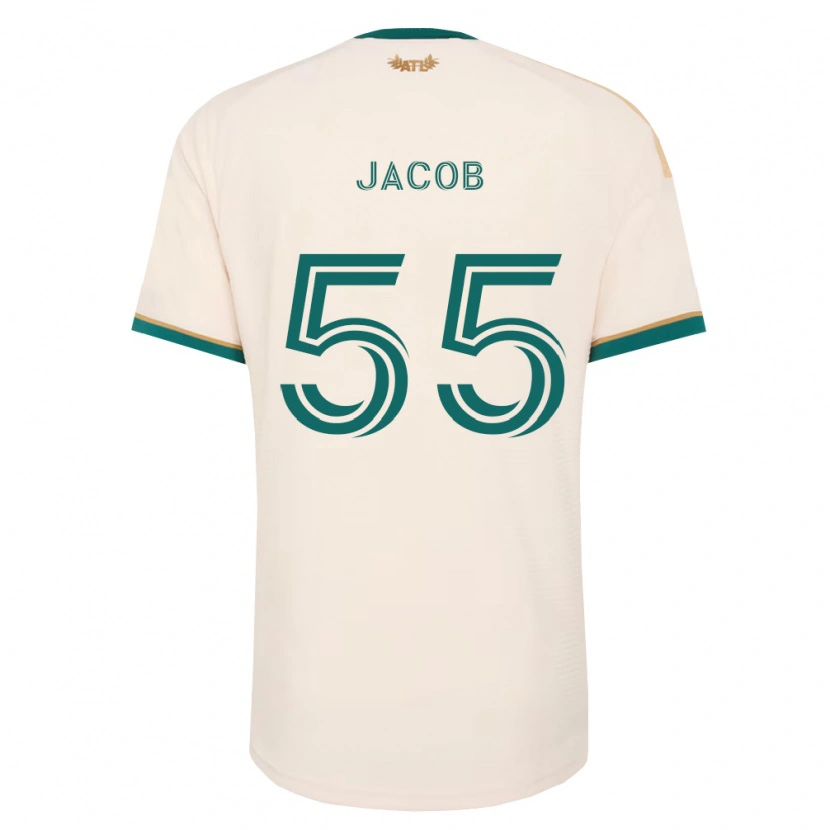 Danxen Niño Camiseta Tomás Jacob #55 Verde Champán 2ª Equipación 2026/27 La Camisa México