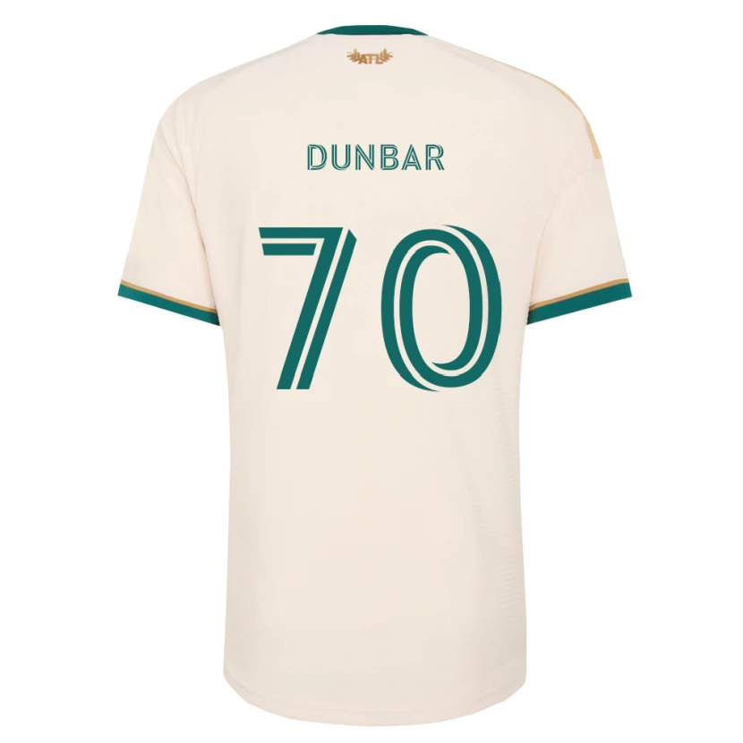Danxen Niño Camiseta Cameron Dunbar #70 Verde Champán 2ª Equipación 2026/27 La Camisa México