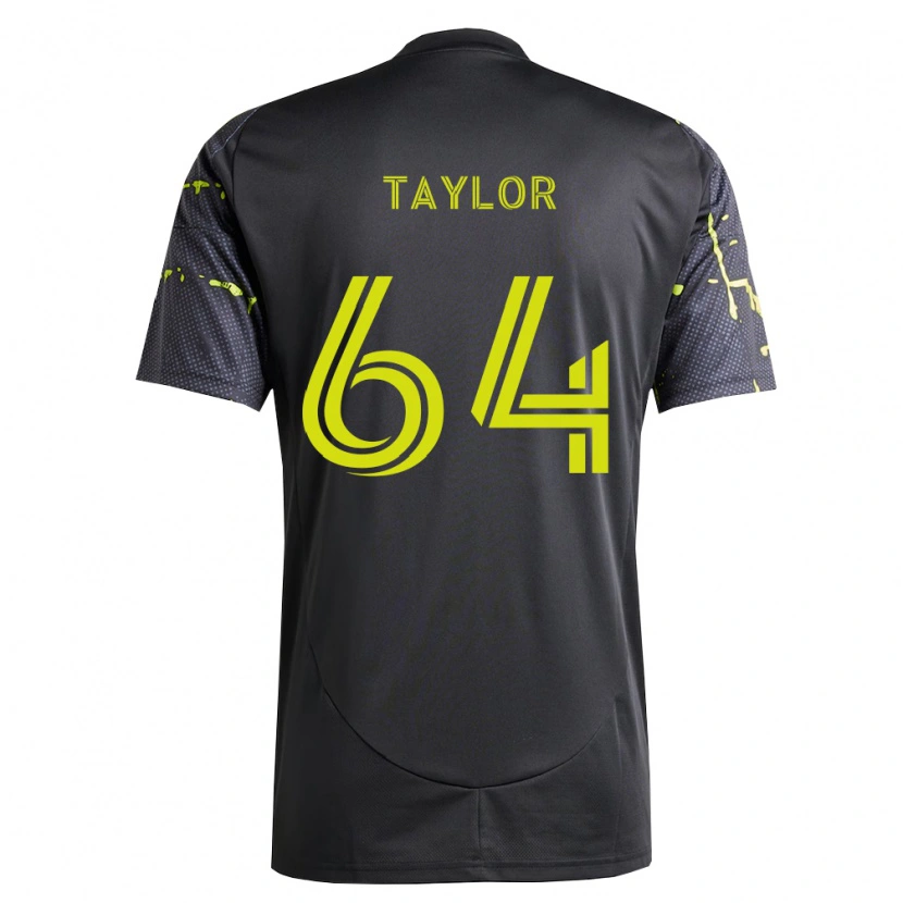Danxen Niño Camiseta Oneal Taylor #64 Amarillo Fluorescente Negro 2ª Equipación 2026/27 La Camisa México