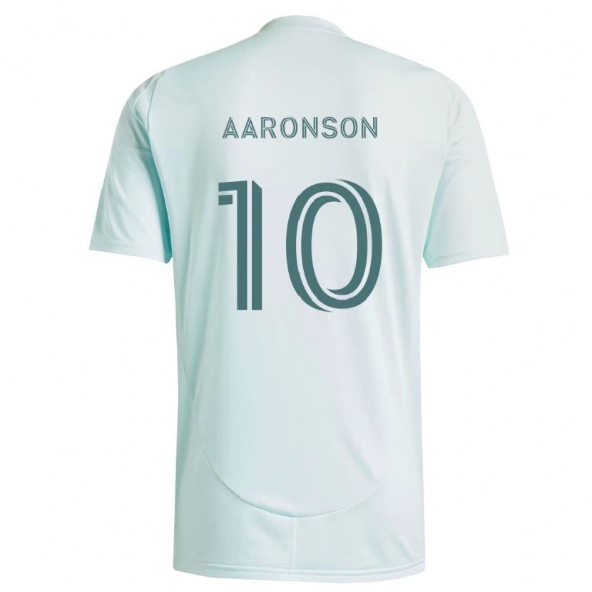 Danxen Niño Camiseta Paxten Aaronson #10 Blanco Verde Claro 2ª Equipación 2026/27 La Camisa México
