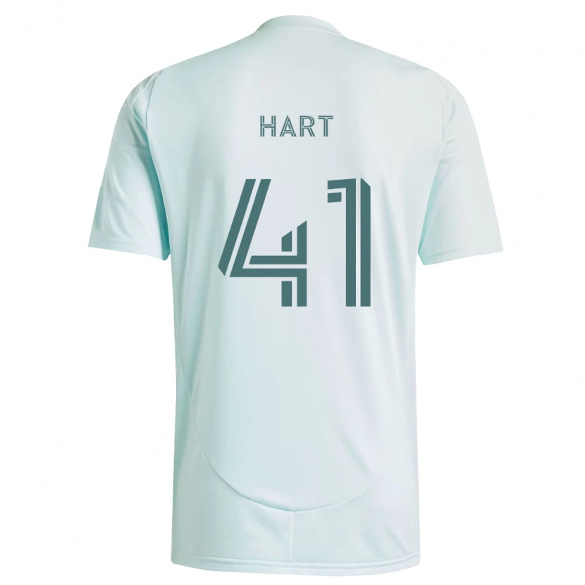 Danxen Niño Camiseta Victor Hart #41 Blanco Verde Claro 2ª Equipación 2026/27 La Camisa México