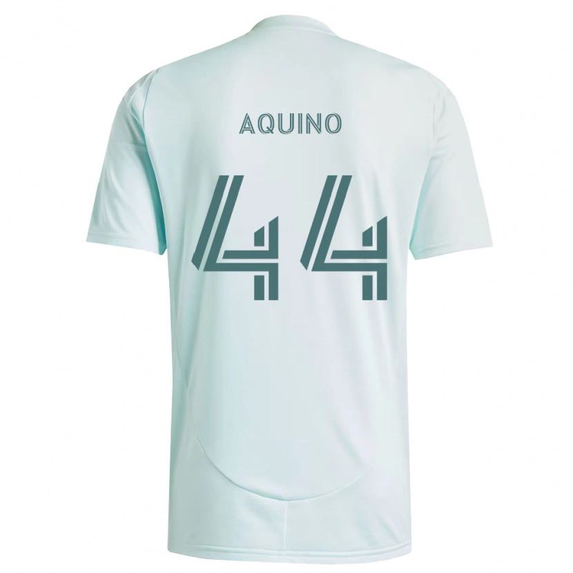 Danxen Niño Camiseta Chris Aquino #44 Blanco Verde Claro 2ª Equipación 2026/27 La Camisa México