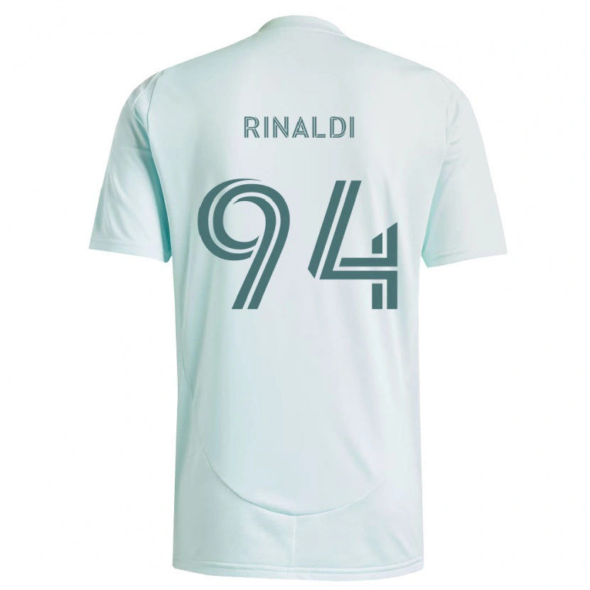 Danxen Niño Camiseta Vincent Rinaldi #94 Blanco Verde Claro 2ª Equipación 2026/27 La Camisa México