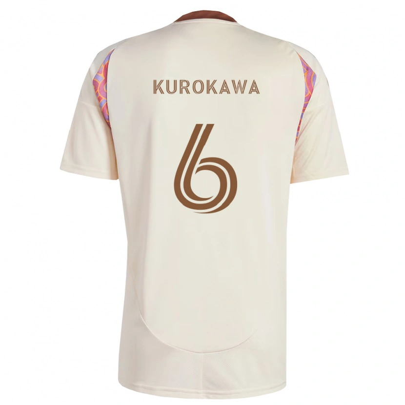 Danxen Niño Camiseta Keisuke Kurokawa #6 Rosa Blanco Roto 2ª Equipación 2026/27 La Camisa México