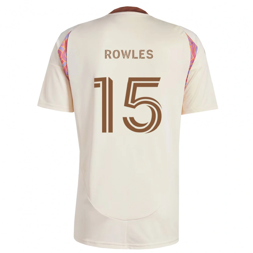 Danxen Niño Camiseta Kye Rowles #15 Rosa Blanco Roto 2ª Equipación 2026/27 La Camisa México