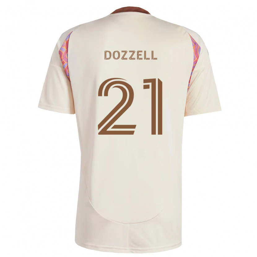 Danxen Niño Camiseta Andre Dozzell #21 Rosa Blanco Roto 2ª Equipación 2026/27 La Camisa México
