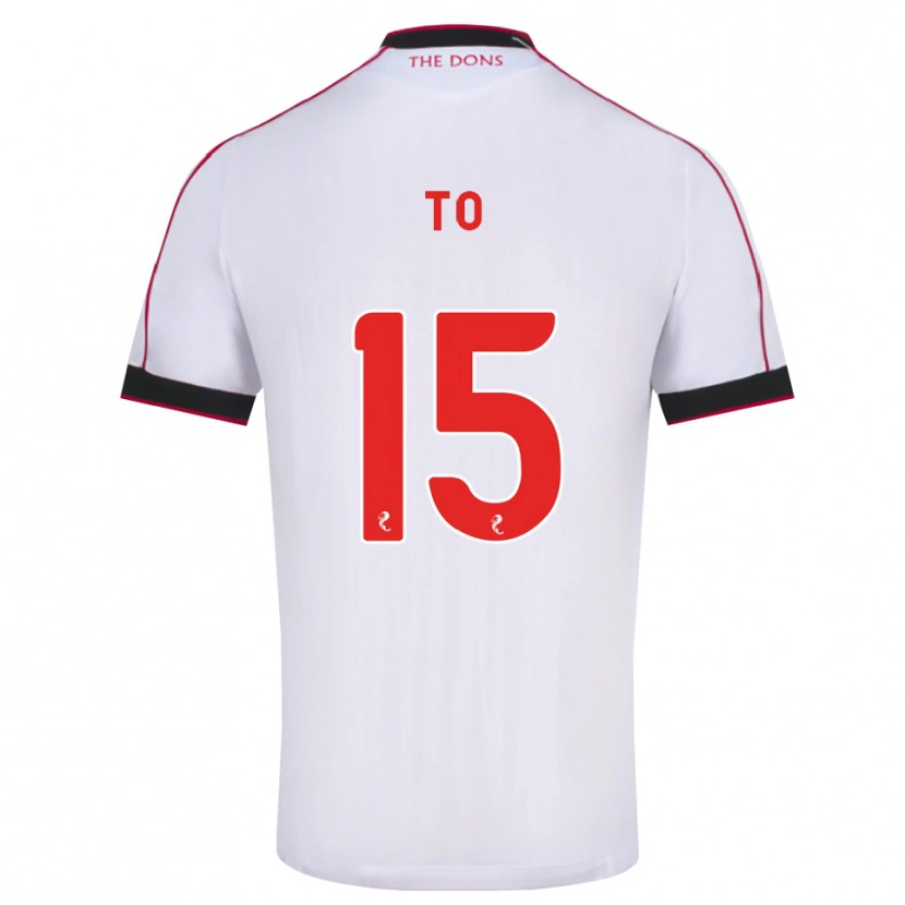Danxen Niño Camiseta Zack To #15 Negro Rojo Blanco 2ª Equipación 2026/27 La Camisa México