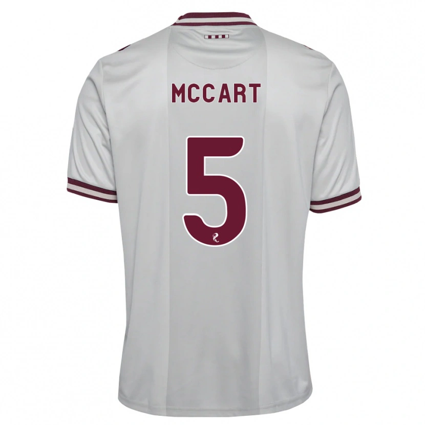 Danxen Niño Camiseta Jamie Mccart #5 Blanco Borgoña 2ª Equipación 2026/27 La Camisa México