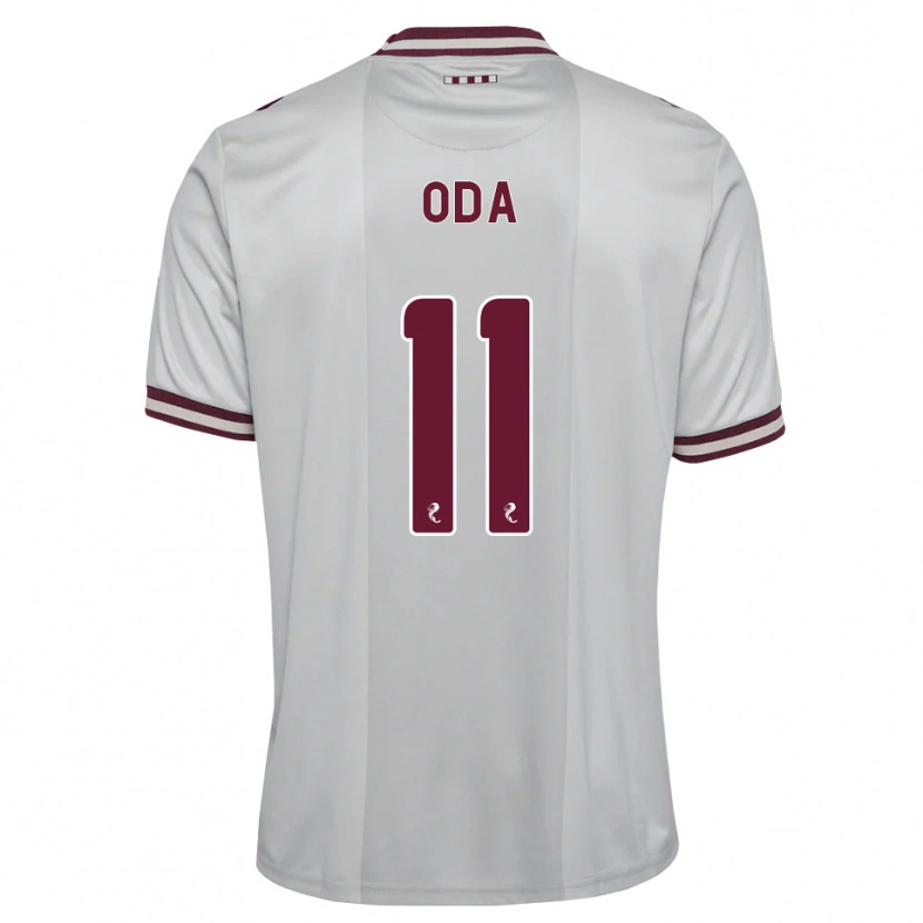 Danxen Niño Camiseta Yutaro Oda #11 Blanco Borgoña 2ª Equipación 2026/27 La Camisa México