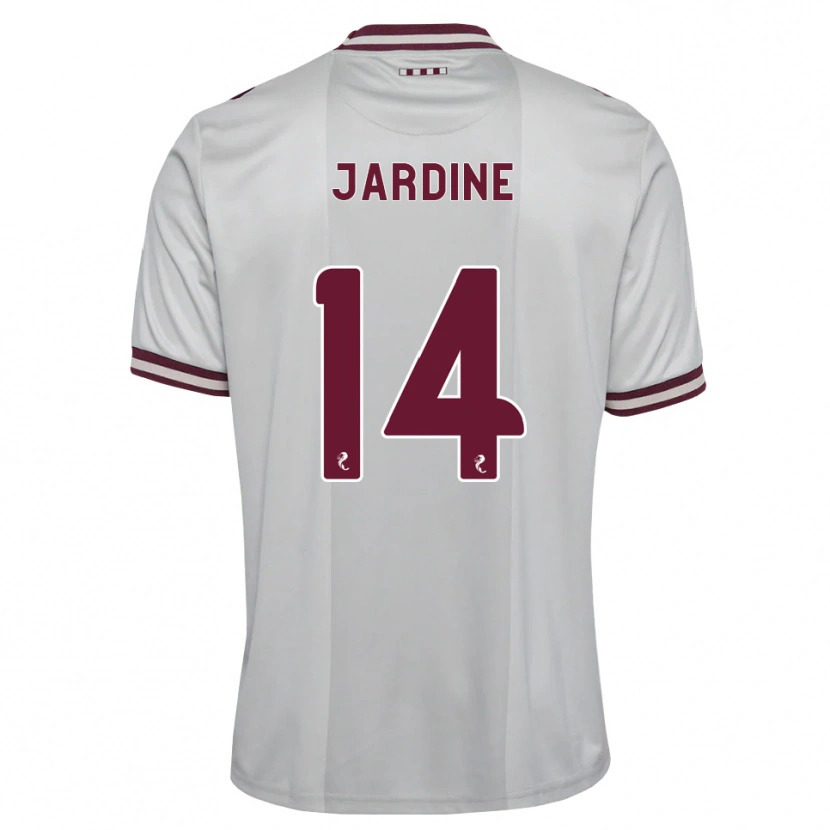 Danxen Niño Camiseta Kayla Jardine #14 Blanco Borgoña 2ª Equipación 2026/27 La Camisa México