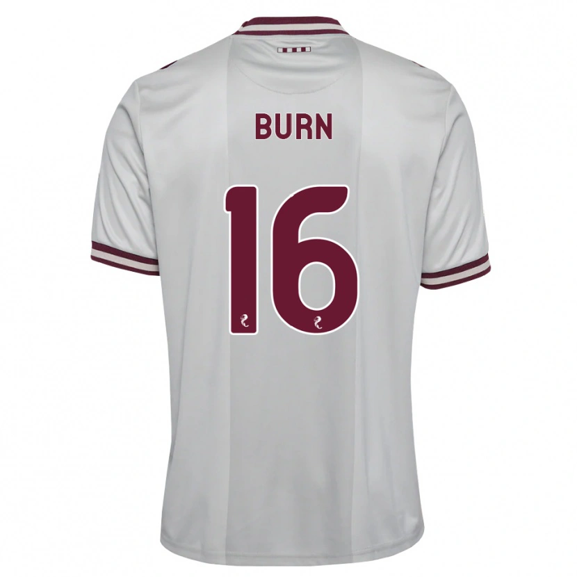 Danxen Niño Camiseta Gregor Burn #16 Blanco Borgoña 2ª Equipación 2026/27 La Camisa México