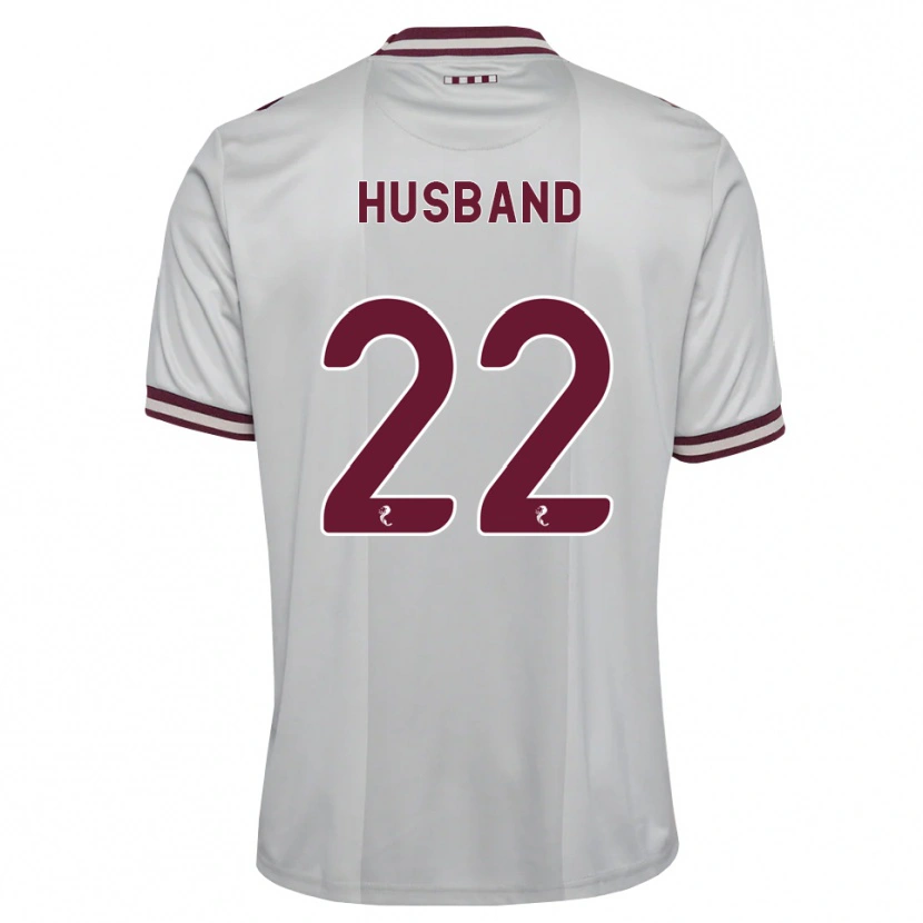 Danxen Niño Camiseta Jessica Husband #22 Blanco Borgoña 2ª Equipación 2026/27 La Camisa México