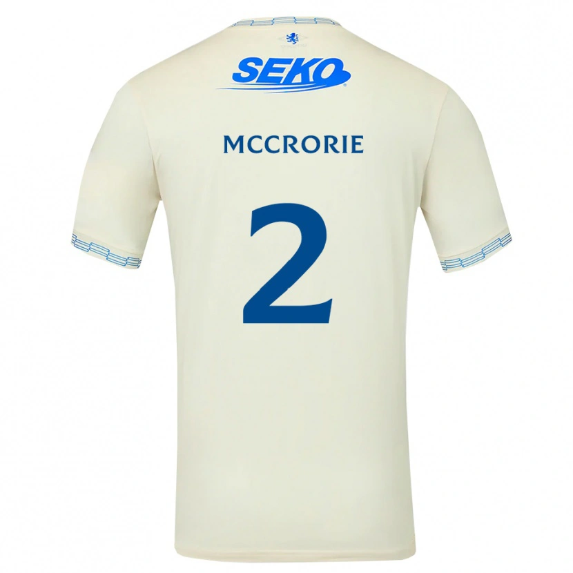 Danxen Niño Camiseta Ross Mccrorie #2 Azul Cielo Profundo Blanco 2ª Equipación 2026/27 La Camisa México