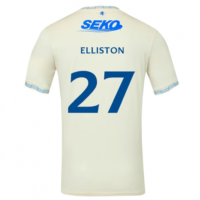 Danxen Niño Camiseta Maddie Elliston #27 Azul Cielo Profundo Blanco 2ª Equipación 2026/27 La Camisa México