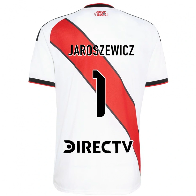 Danxen Hombre Camiseta Franco Jaroszewicz #1 Rojo Blanco Negro 1ª Equipación 2026/27 La Camisa México