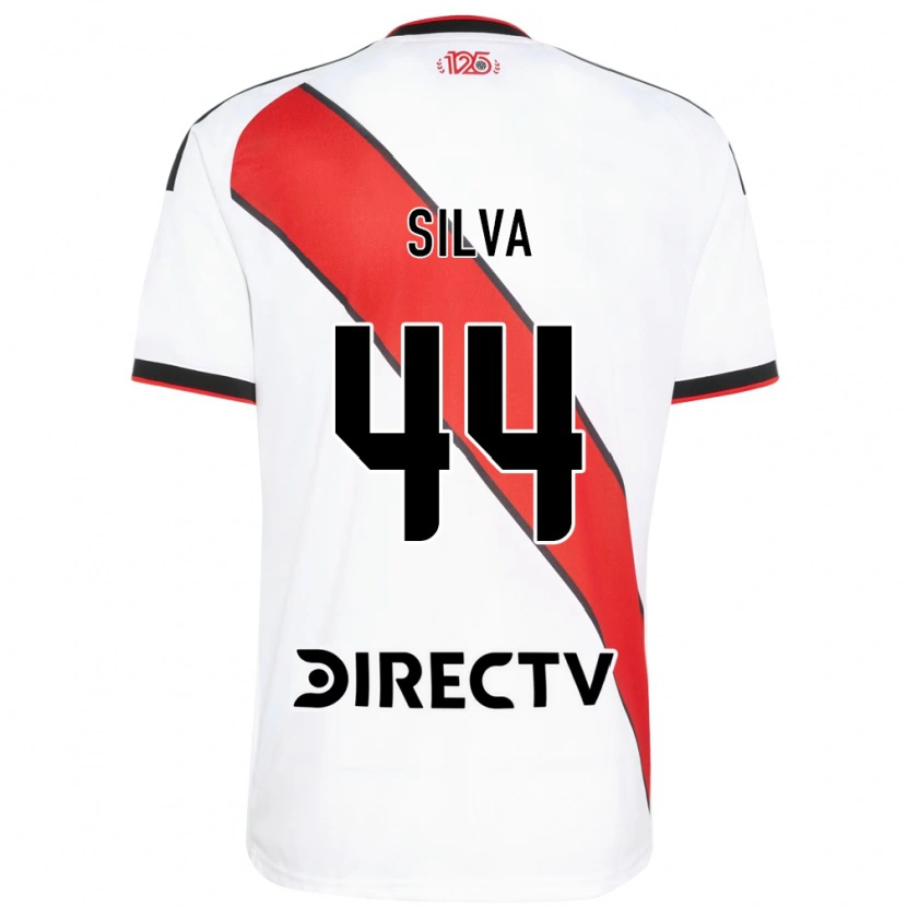 Danxen Hombre Camiseta Lucas Silva #44 Rojo Blanco Negro 1ª Equipación 2026/27 La Camisa México
