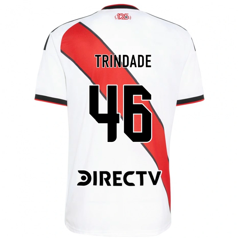 Danxen Hombre Camiseta Gonzalo Trindade #46 Rojo Blanco Negro 1ª Equipación 2026/27 La Camisa México