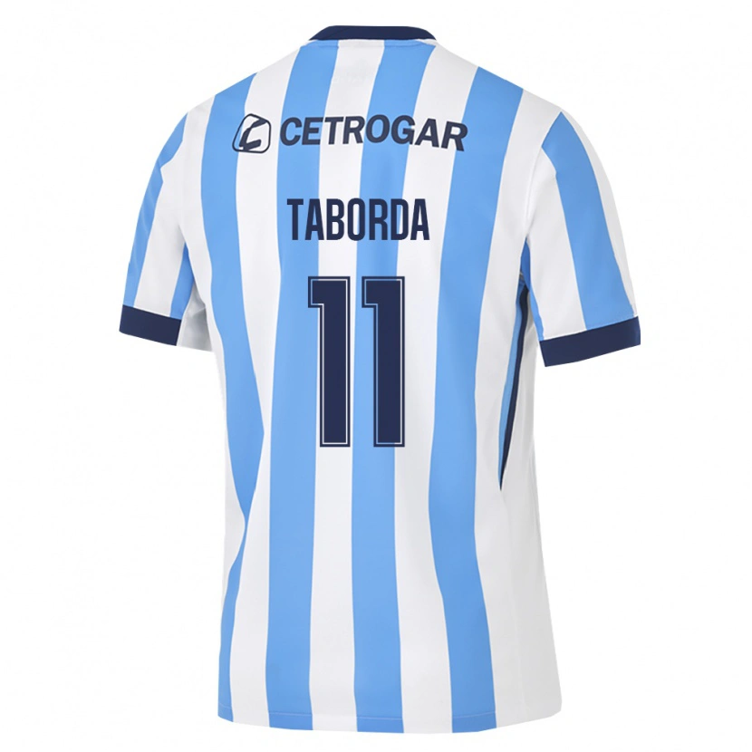 Danxen Hombre Camiseta Thiago Taborda #11 Azul Claro Blanco Negro 1ª Equipación 2026/27 La Camisa México