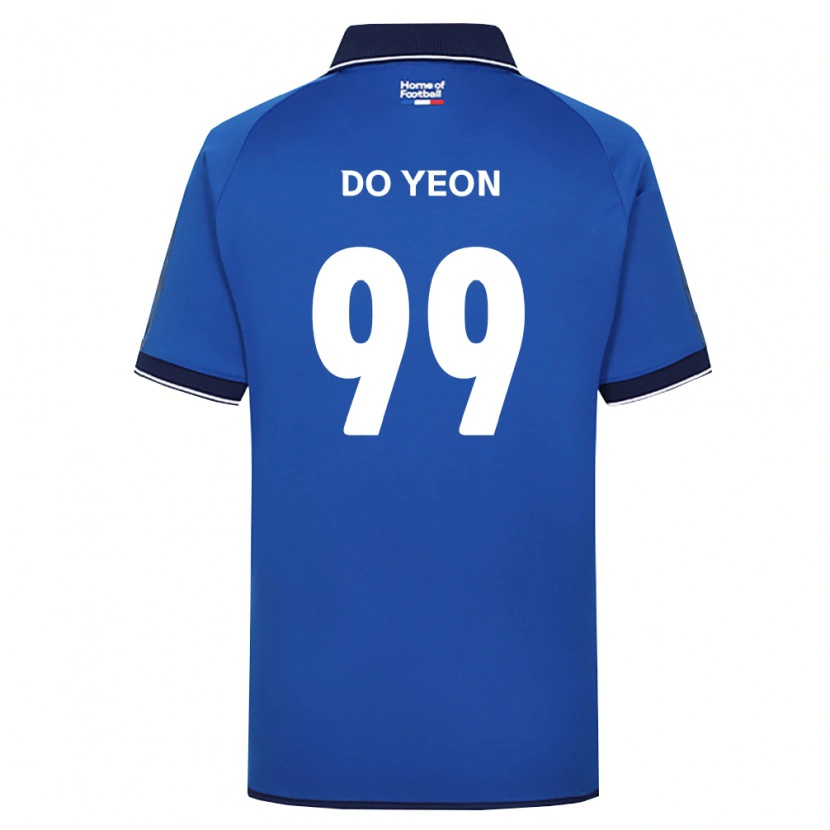 Danxen Hombre Camiseta Do-Yeon Kim #99 Azul Real Blanco Rojo 1ª Equipación 2026/27 La Camisa México