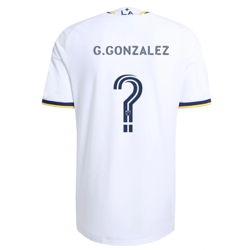 Danxen Hombre Camiseta Gustavo Gonzalez #0 Azul Amarillo Y Blanco 1ª Equipación 2026/27 La Camisa México