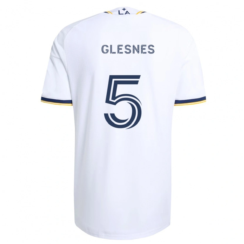 Danxen Hombre Camiseta Jakob Glesnes #5 Azul Amarillo Y Blanco 1ª Equipación 2026/27 La Camisa México