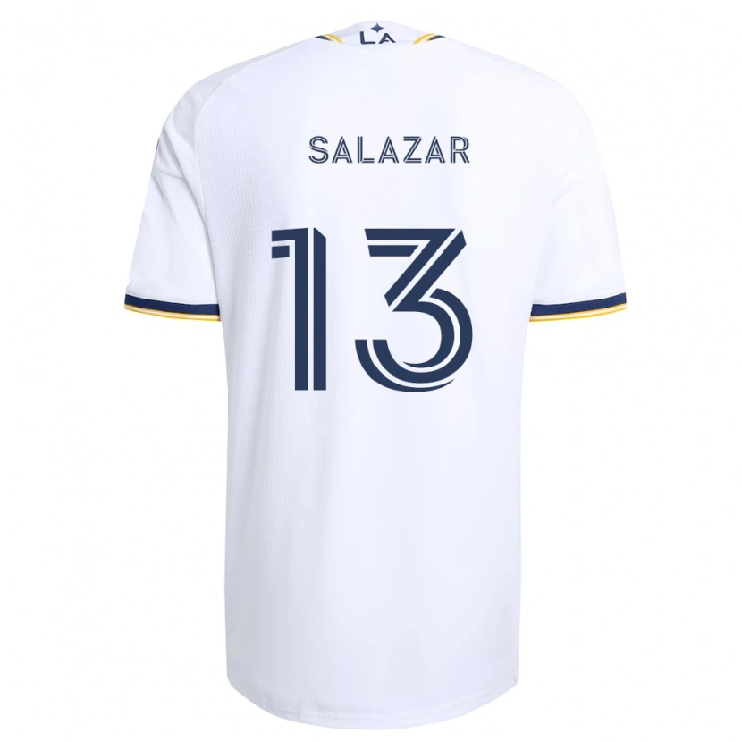Danxen Hombre Camiseta Giovanni Salazar #13 Azul Amarillo Y Blanco 1ª Equipación 2026/27 La Camisa México