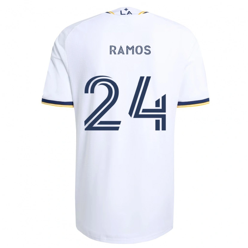 Danxen Hombre Camiseta Rubén Ramos #24 Azul Amarillo Y Blanco 1ª Equipación 2026/27 La Camisa México