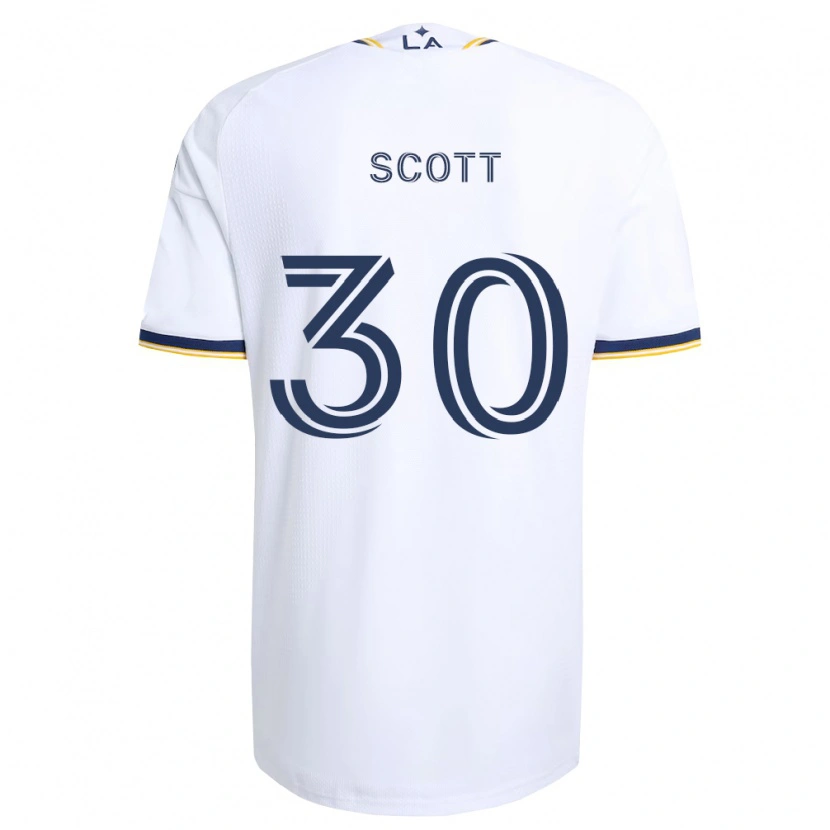 Danxen Hombre Camiseta Brady Scott #30 Azul Amarillo Y Blanco 1ª Equipación 2026/27 La Camisa México