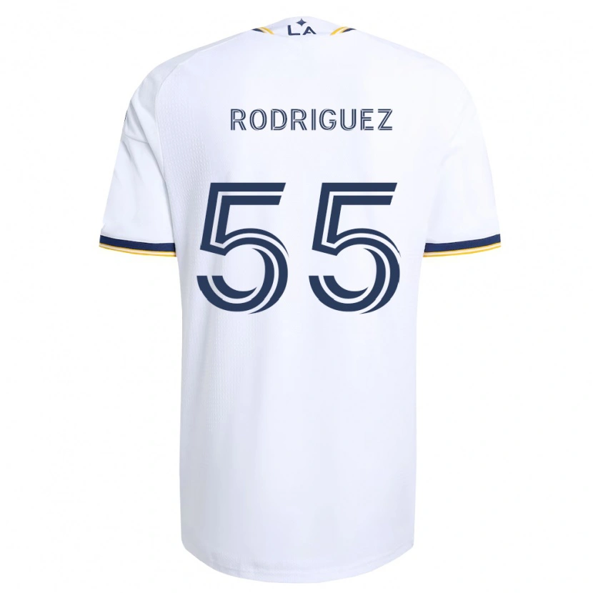 Danxen Hombre Camiseta Diego Rodriguez #55 Azul Amarillo Y Blanco 1ª Equipación 2026/27 La Camisa México