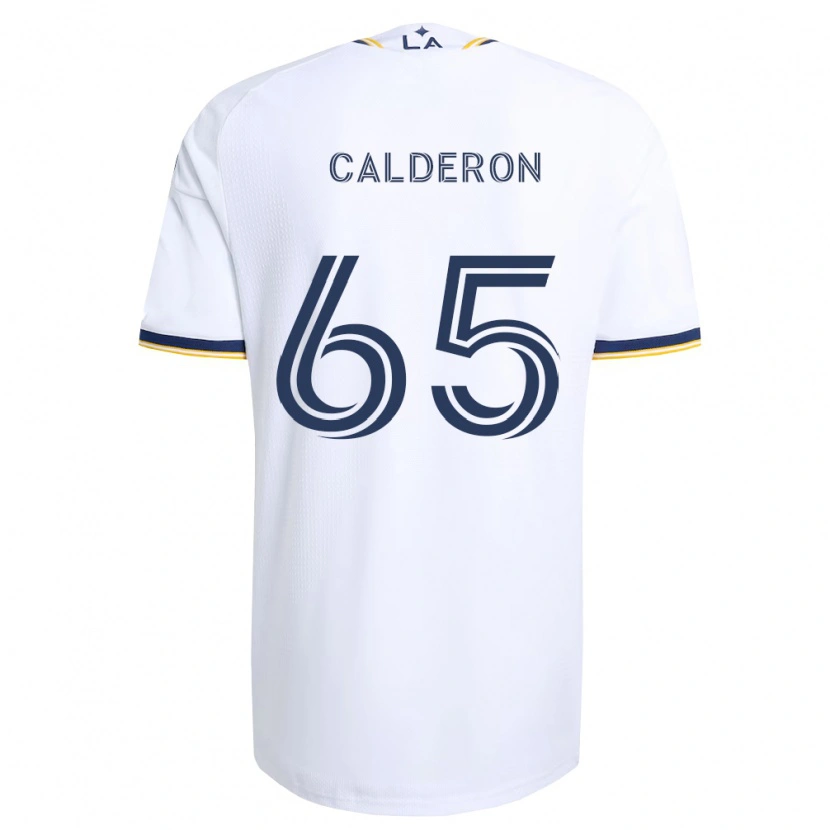 Danxen Hombre Camiseta Juan Calderón #65 Azul Amarillo Y Blanco 1ª Equipación 2026/27 La Camisa México