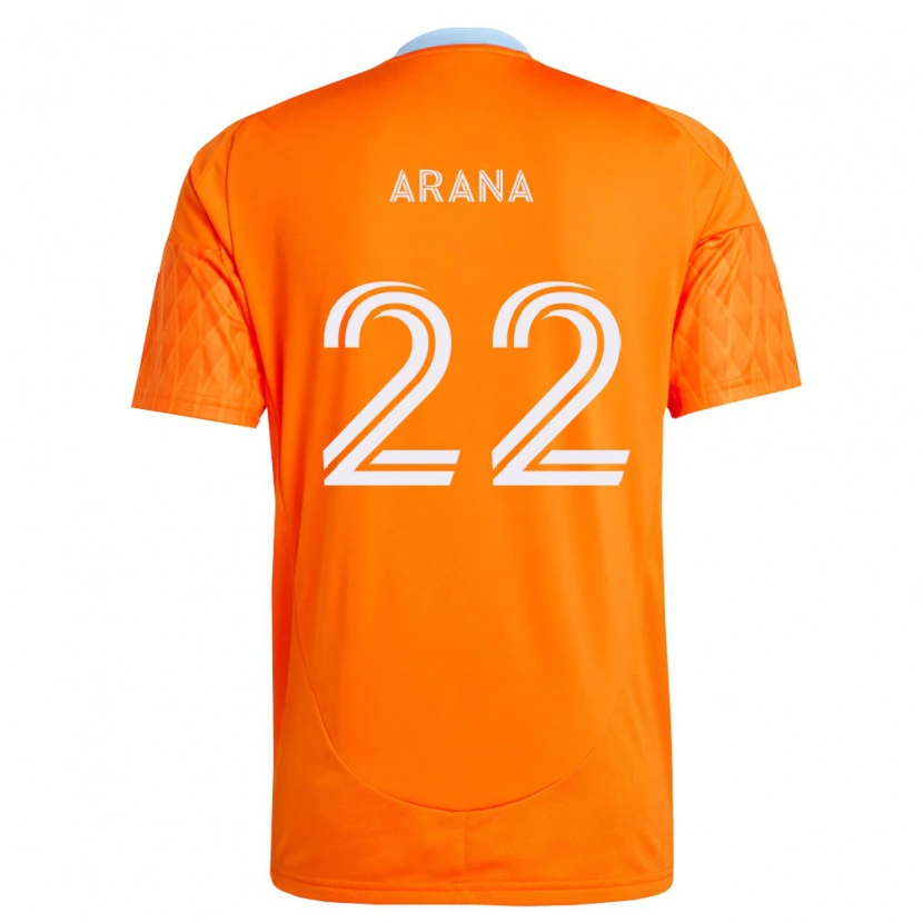 Danxen Hombre Camiseta Matthew Arana #22 Naranja Blanco 1ª Equipación 2026/27 La Camisa México