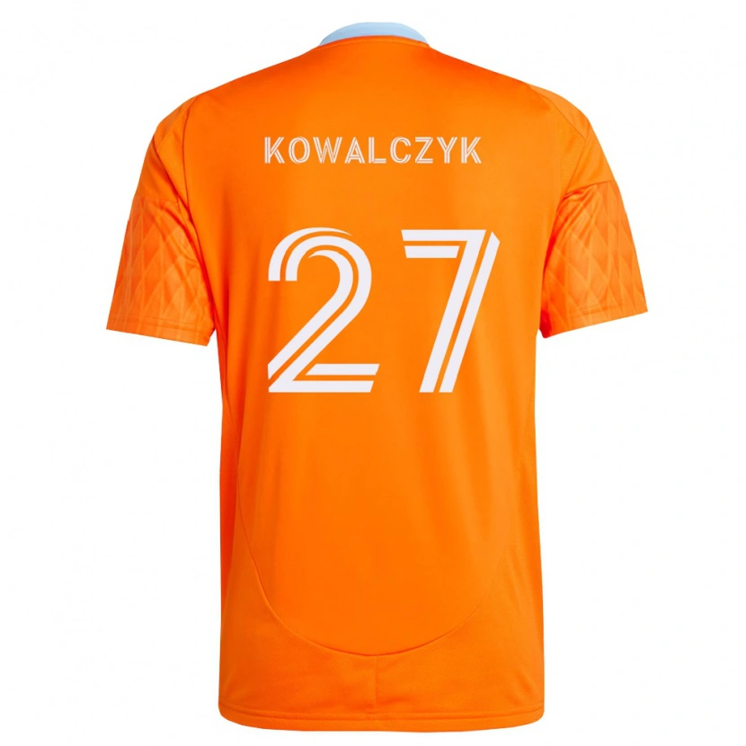 Danxen Hombre Camiseta Sebastian Kowalczyk #27 Naranja Blanco 1ª Equipación 2026/27 La Camisa México