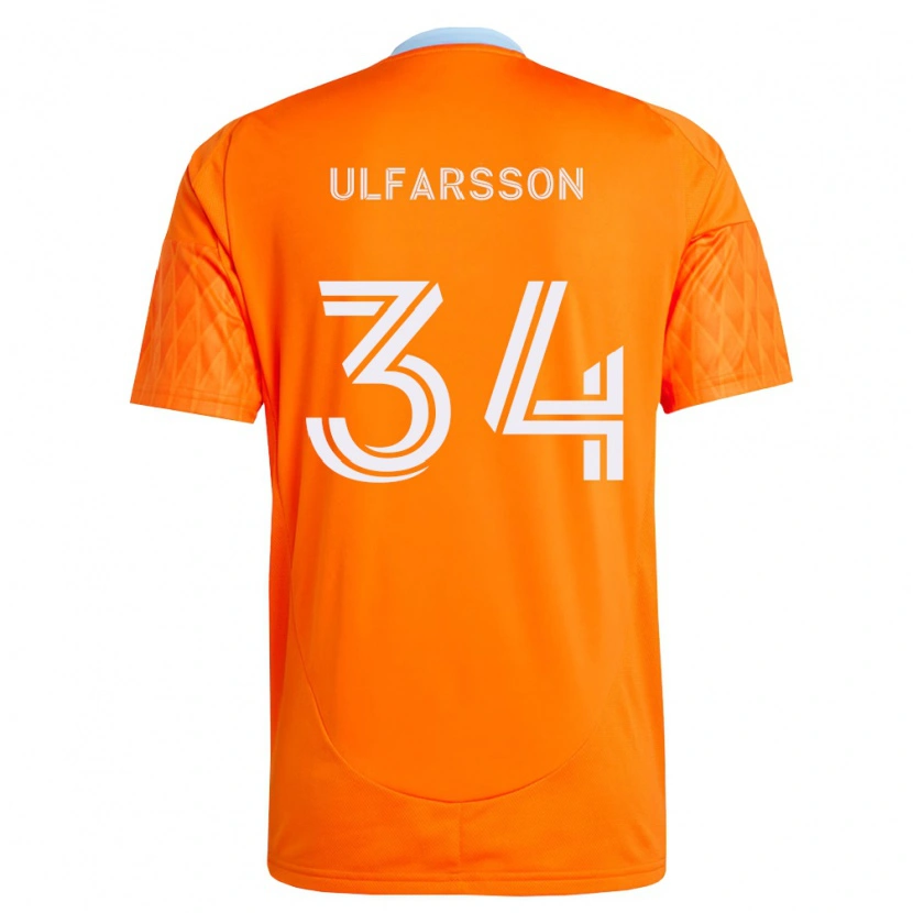 Danxen Hombre Camiseta Thor Úlfarsson #34 Naranja Blanco 1ª Equipación 2026/27 La Camisa México