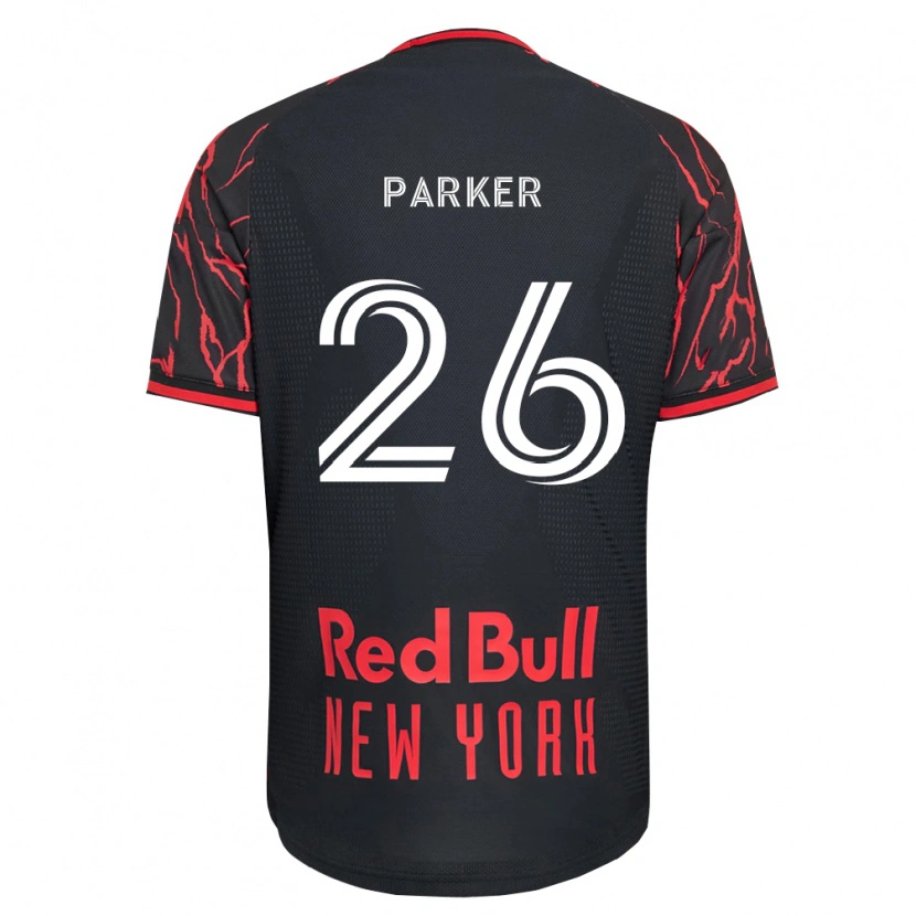 Danxen Hombre Camiseta Tim Parker #26 Rojo Negro Blanco 1ª Equipación 2026/27 La Camisa México