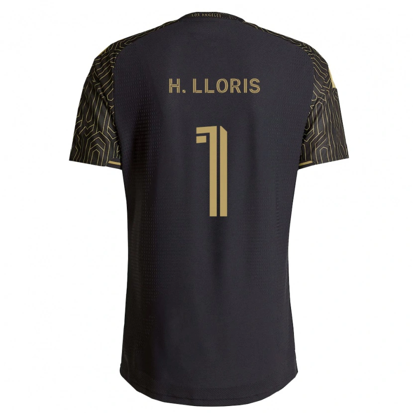 Danxen Hombre Camiseta Hugo Lloris #1 Marrón Negro 1ª Equipación 2026/27 La Camisa México