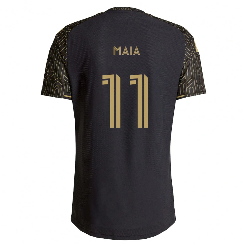 Danxen Hombre Camiseta Matheus Maia #11 Marrón Negro 1ª Equipación 2026/27 La Camisa México