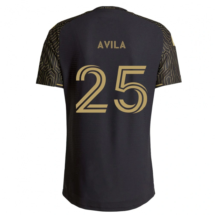 Danxen Hombre Camiseta Armando Avila #25 Marrón Negro 1ª Equipación 2026/27 La Camisa México