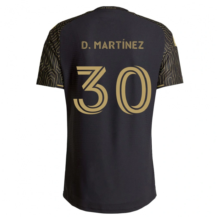 Danxen Hombre Camiseta David Martínez #30 Marrón Negro 1ª Equipación 2026/27 La Camisa México