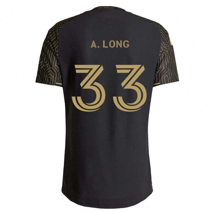 Danxen Hombre Camiseta Aaron Long #33 Marrón Negro 1ª Equipación 2026/27 La Camisa México